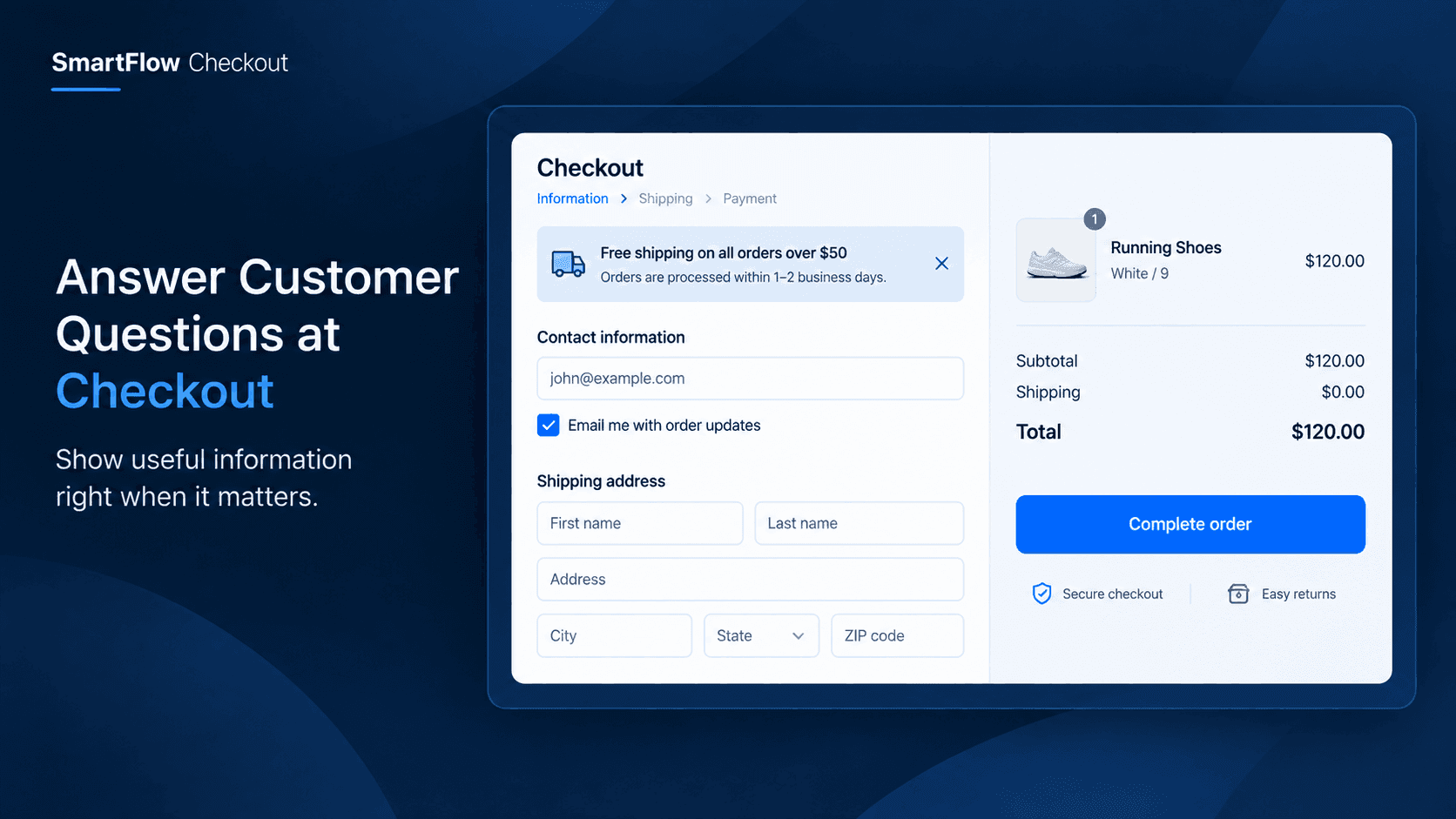 The Customer Has Questions at Checkout: Answer Them Without Losing the Sale