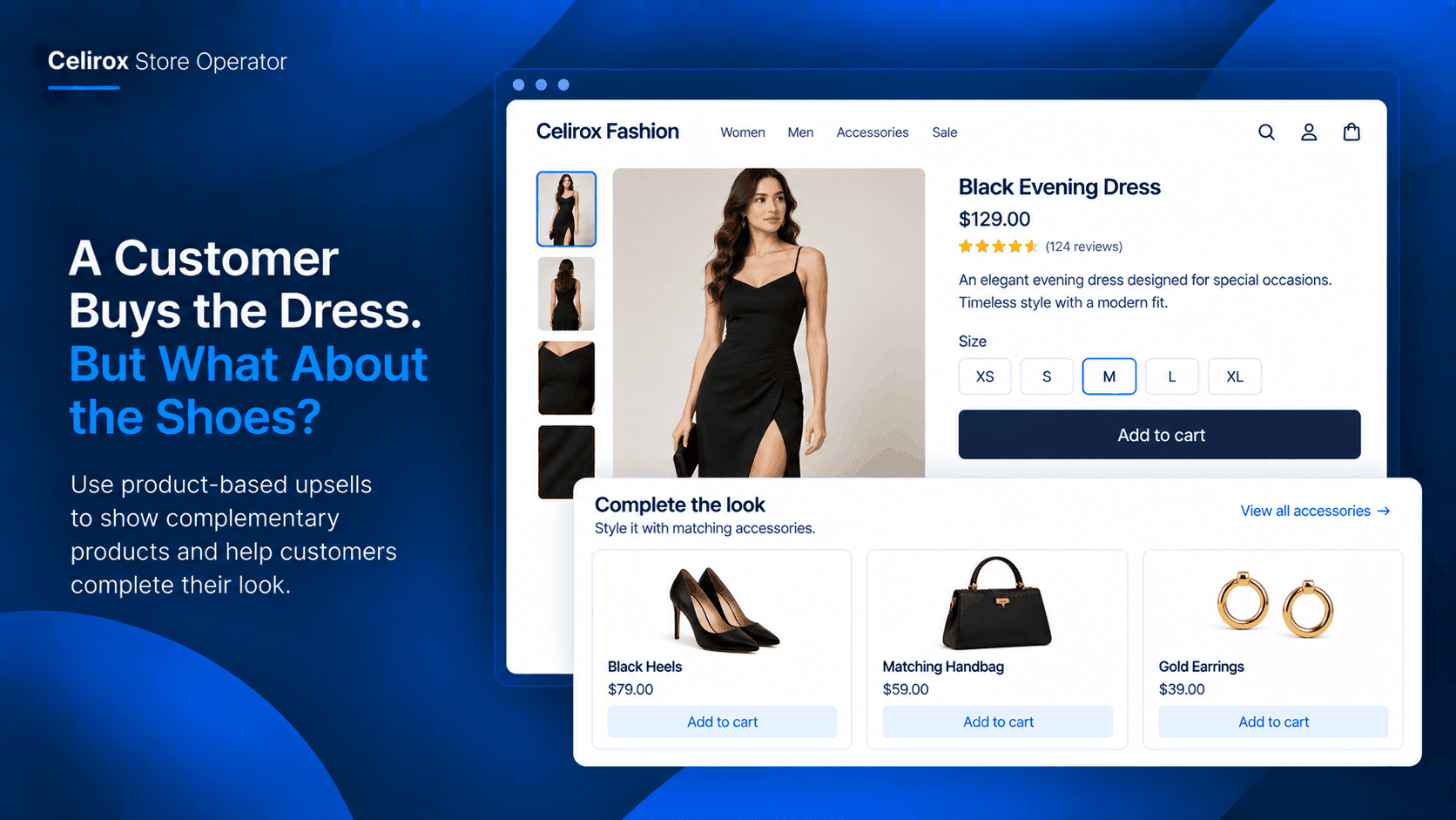 A Customer Buys the Dress. But What About the Shoes?