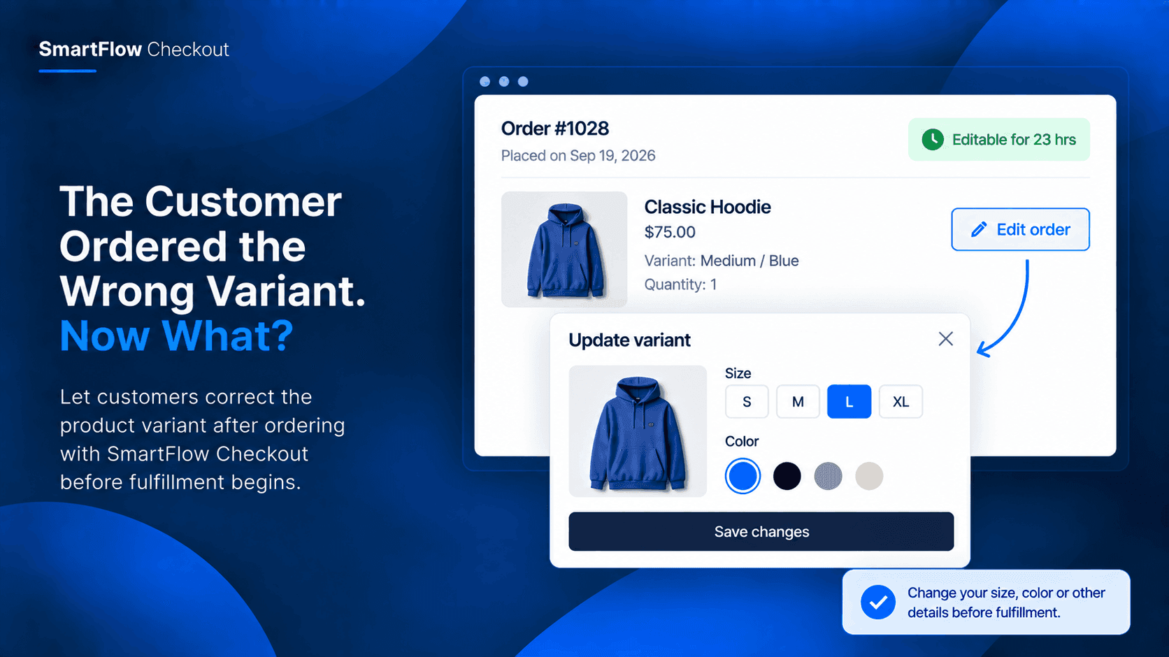 The Customer Ordered the Wrong Variant. Now What?