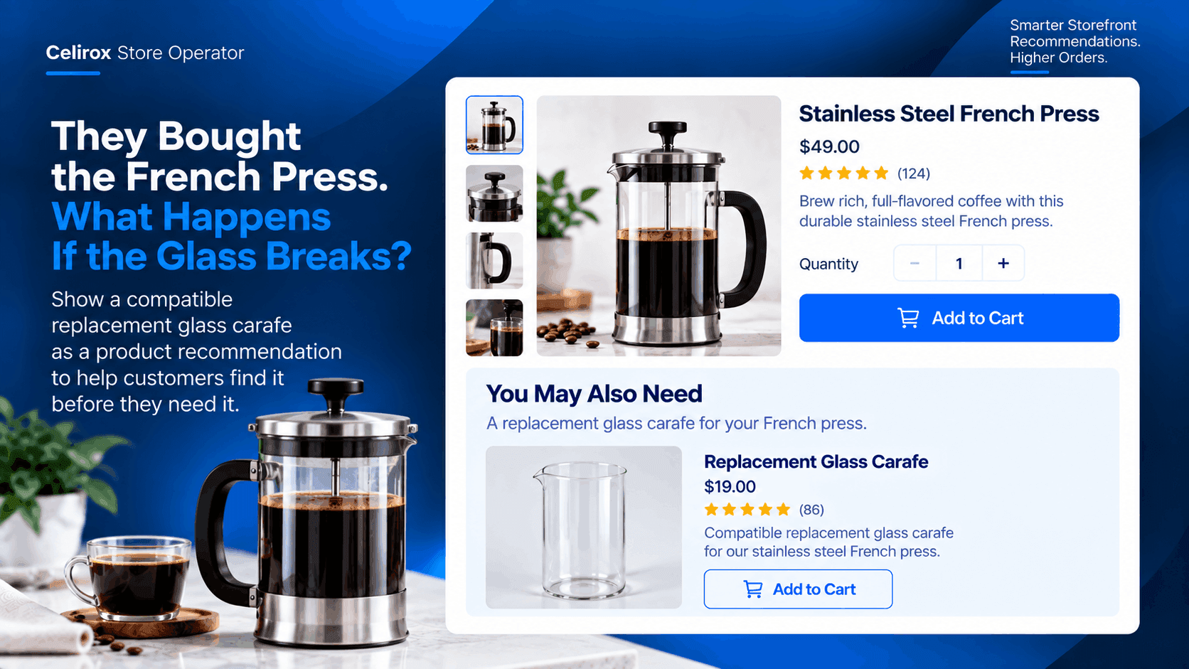 They Bought the French Press. What Happens If the Glass Breaks?